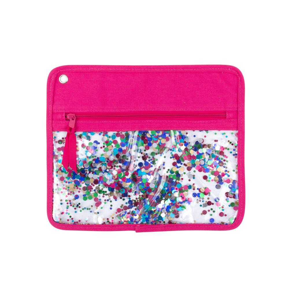Confetti Pen Pouch pink