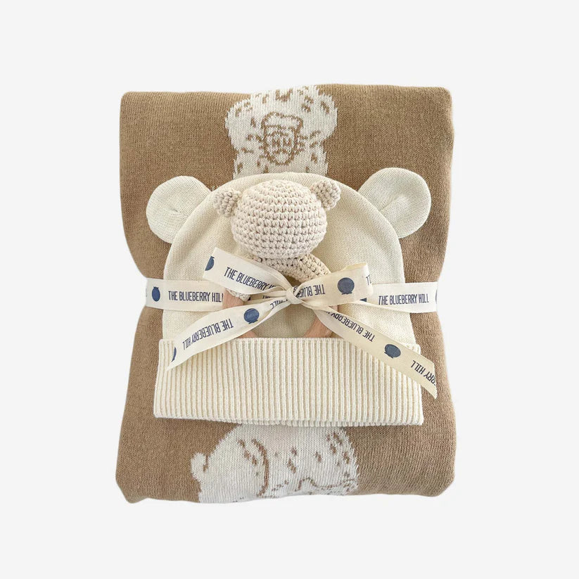 Honey Bear baby gift set