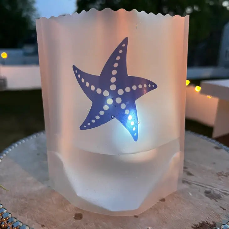 Luminaries: Starfish, Party Decorations Summer